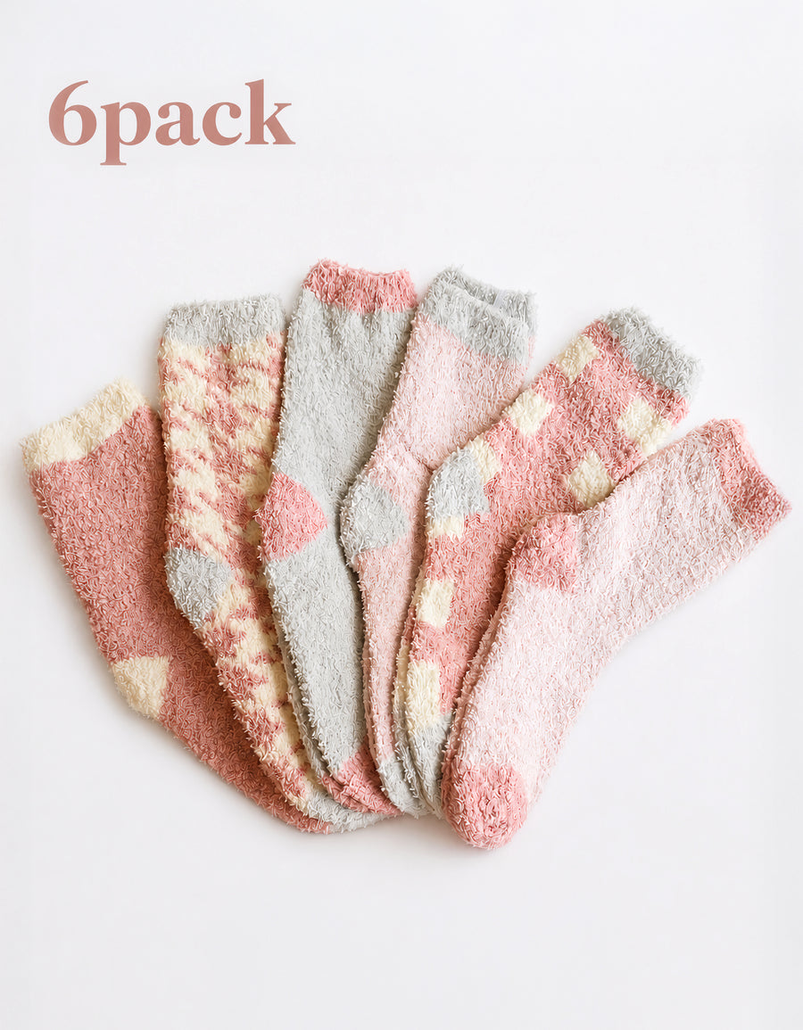 3 pack calcetines suaves afelpados