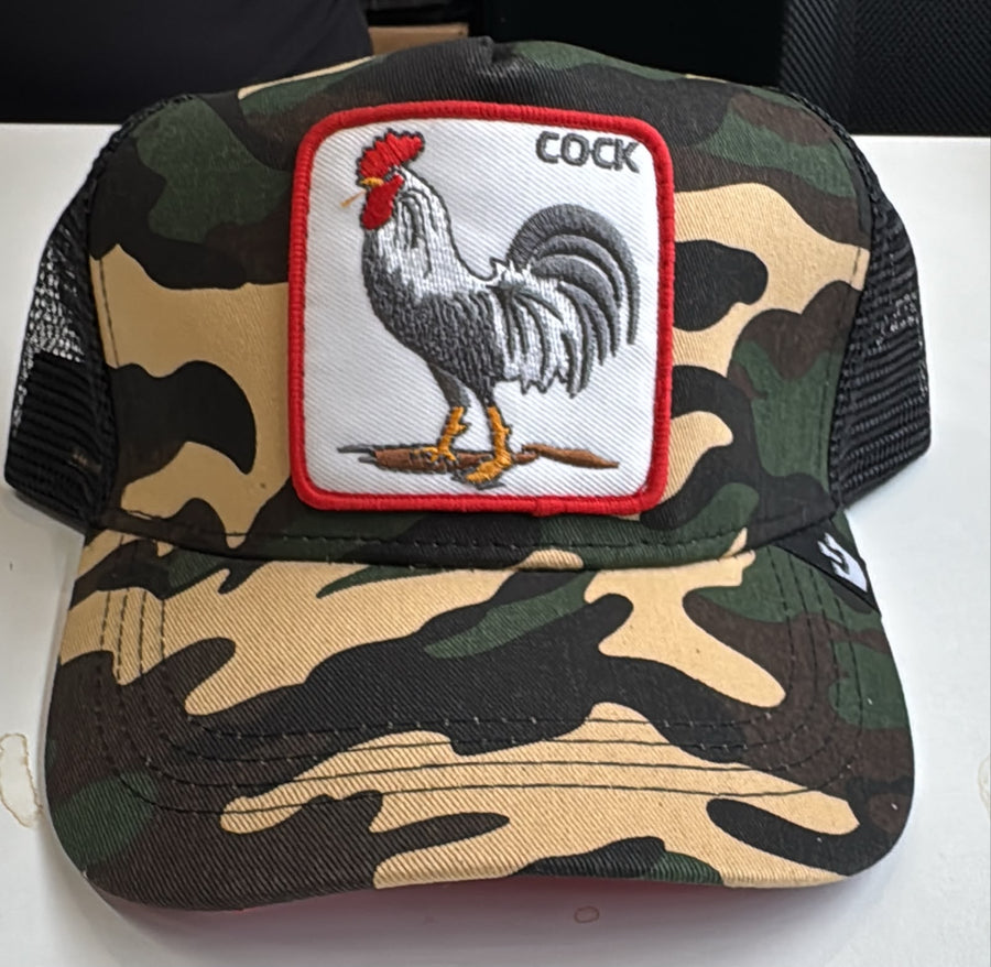 Gorra Trucker con Malla Diseño de Animales · Ajustable