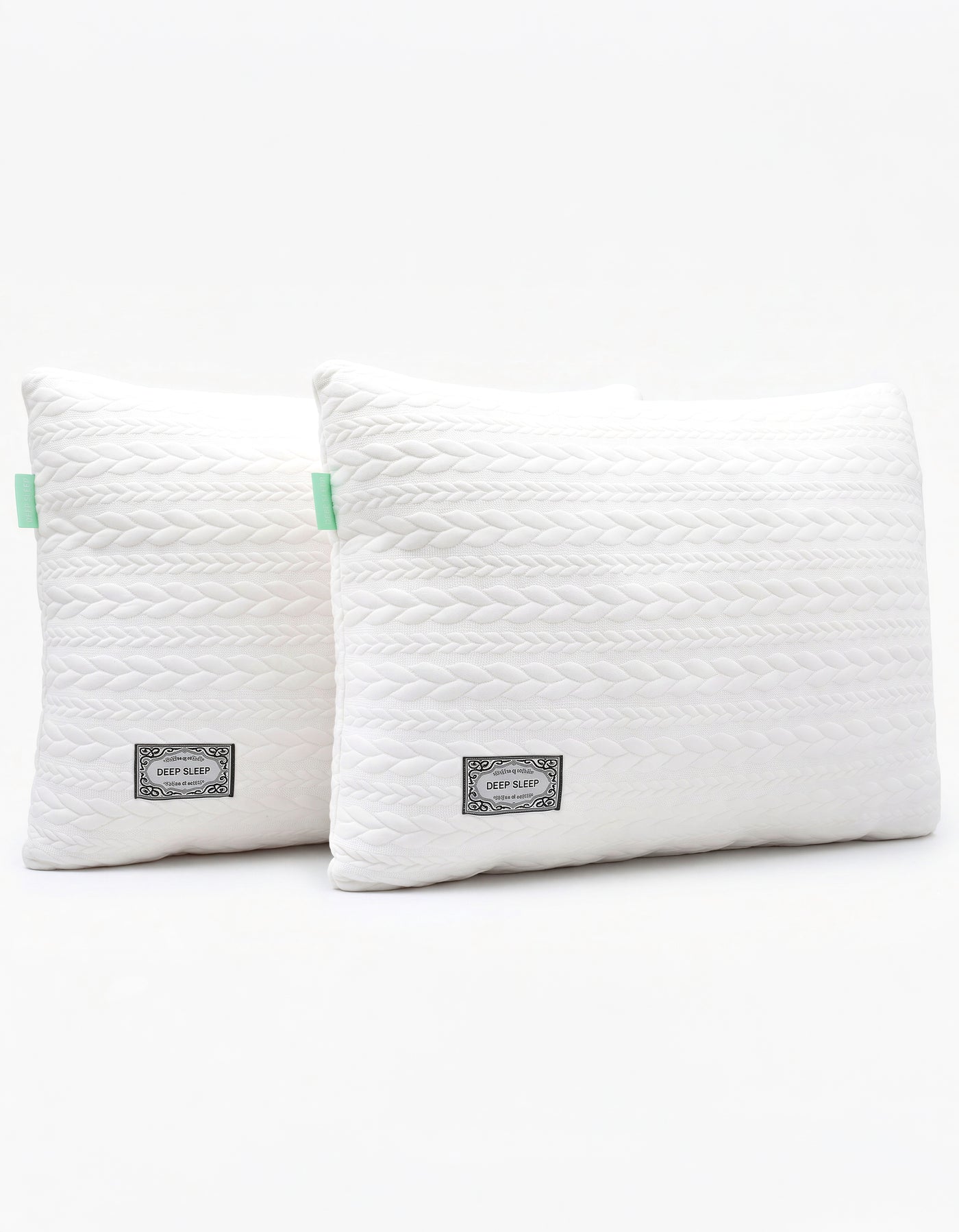 Almohadas Estándar 42 × 70 cm · Pack de 2 color Blanco