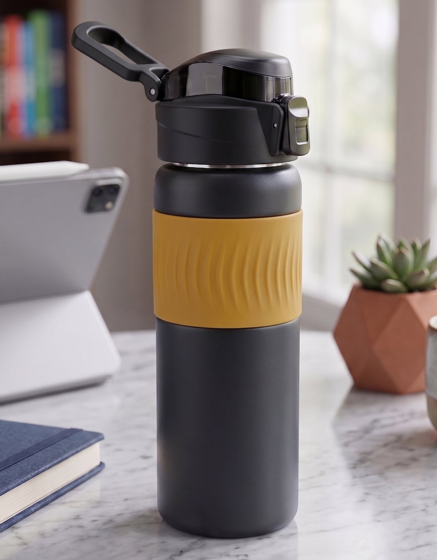 Termo de Acero Inoxidable 500 ml color Negro
