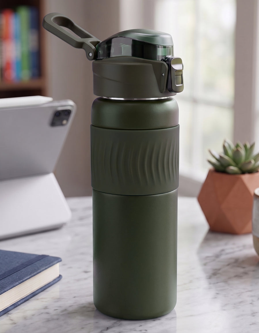 Termo de Acero Inoxidable 500 ml color Verde