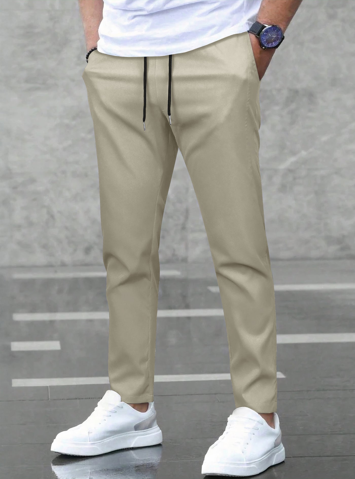 Pantalones Jogger Slim Fit Hombre Deportivos Casuales