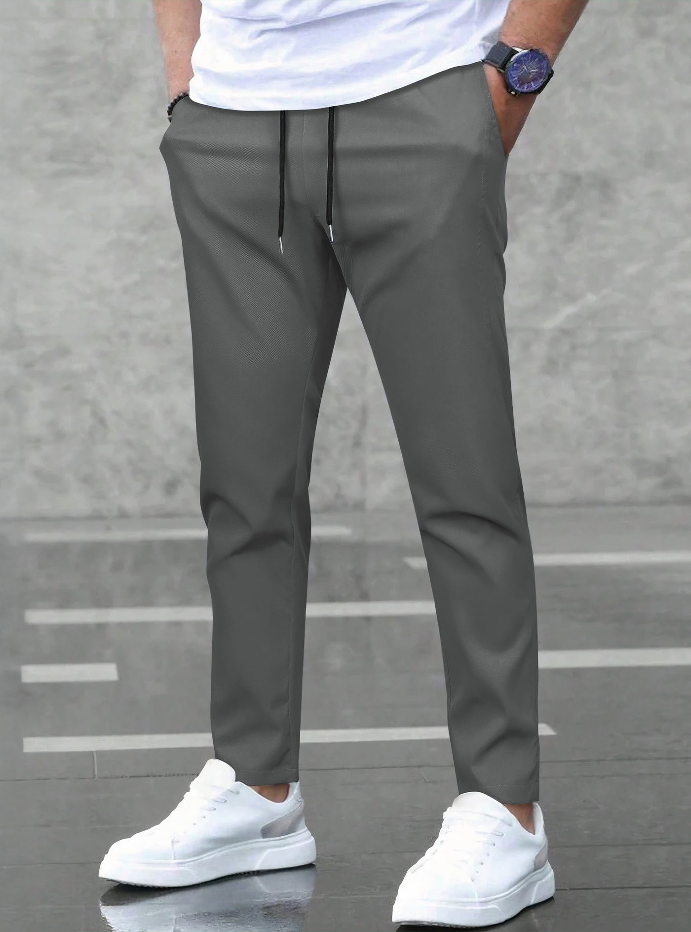 Pantalones Jogger Slim Fit Hombre Deportivos Casuales