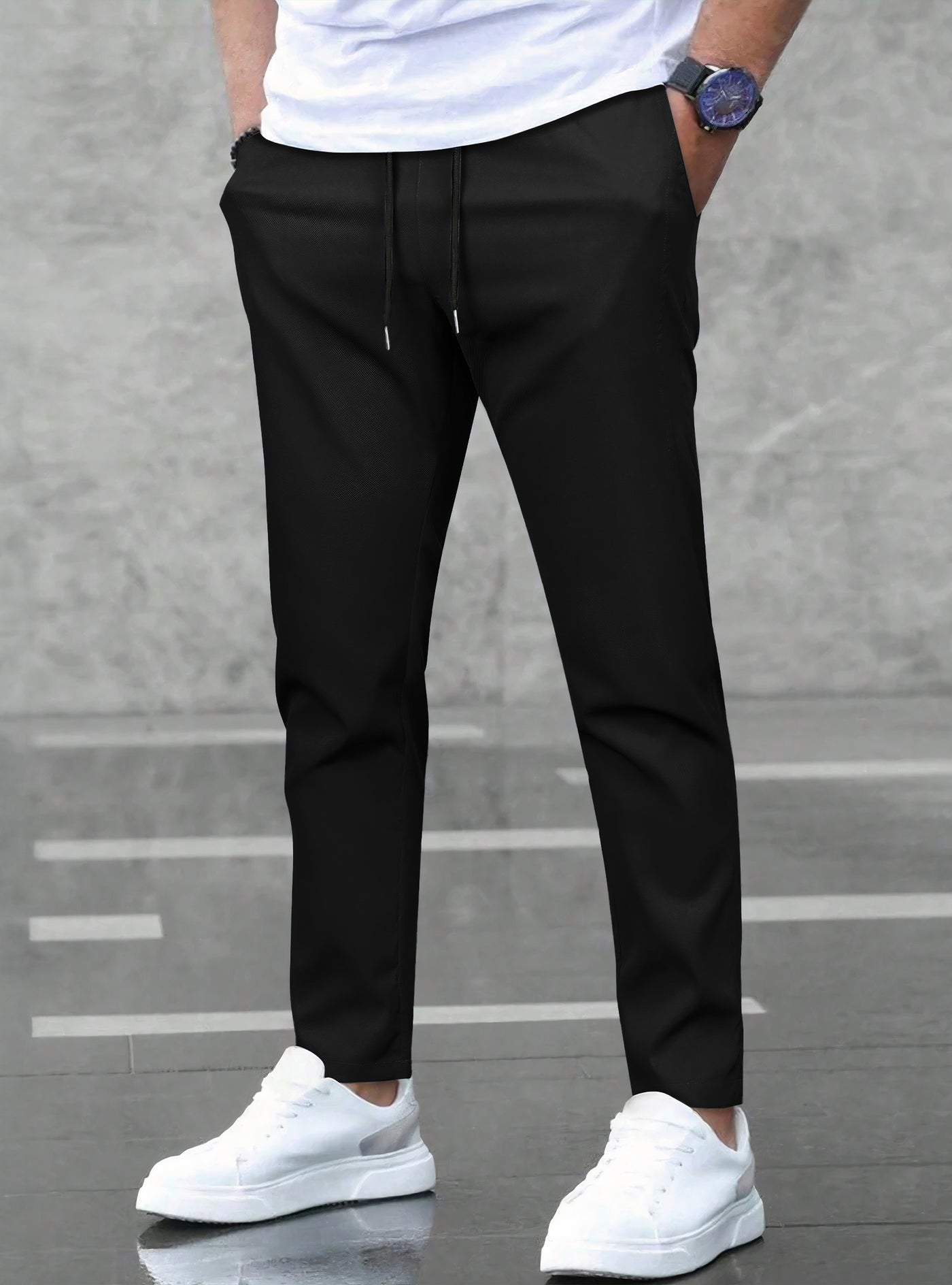 Pantalones Jogger Slim Fit Hombre Deportivos Casuales
