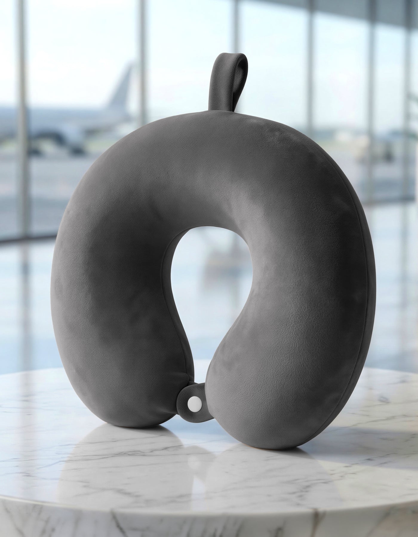 Almohada de Viaje Cervical para Cuello color Gris Oxford