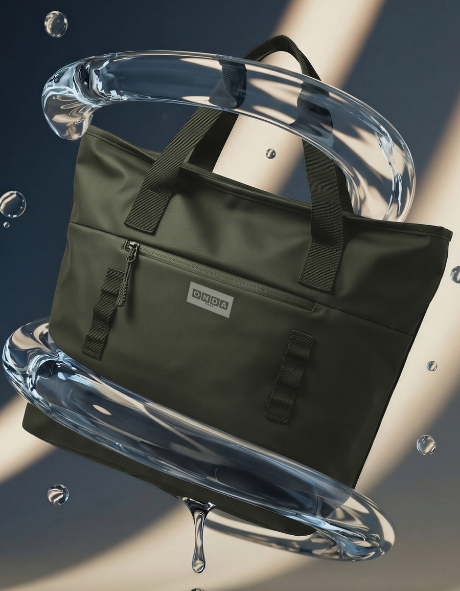 Bolsa Térmica Tote Grande 43 × 14 × 36 cm color Verde Militar