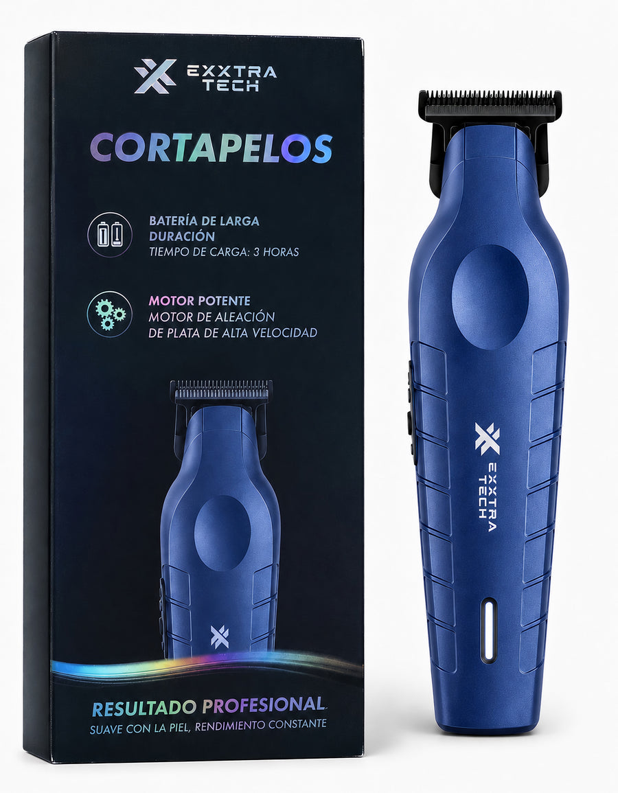 Máquina Cortapelo Recargable USB-C color Azul