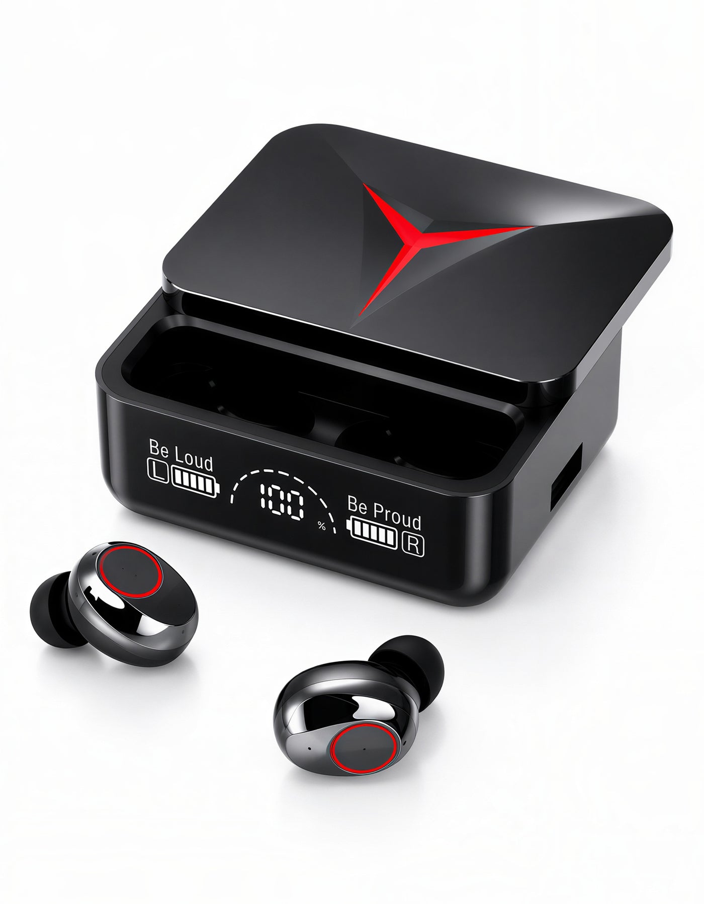 Audífonos Inalámbricos Bluetooth M90 color Negro