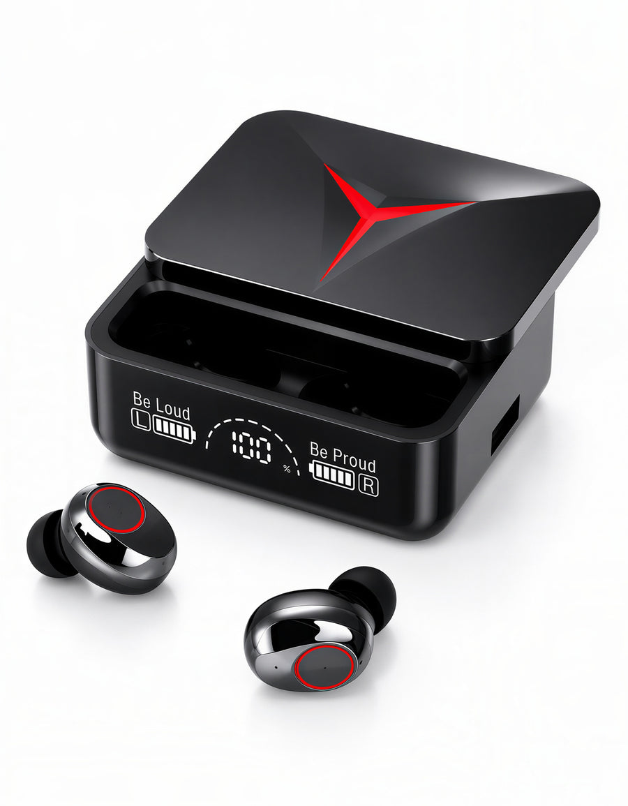 Audífonos Inalámbricos Bluetooth M90 color Negro