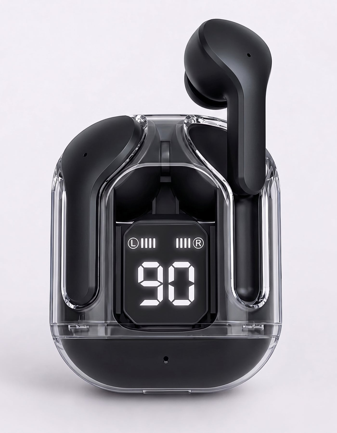 Audífonos Inalámbricos Bluetooth con Luz LED HK3 color Negro