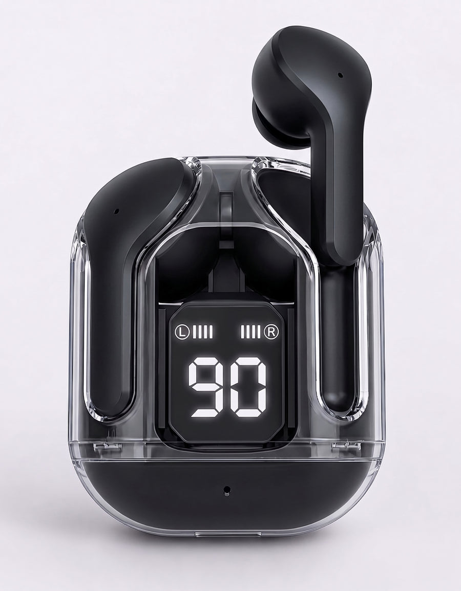 Audífonos Inalámbricos Bluetooth con Luz LED HK3 color Negro